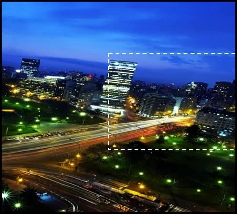 PowerPoint Animation City Night Scene Part 1 Step #1A