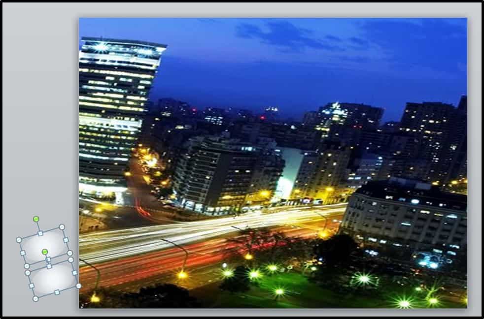 PowerPoint Animation City Night Scene Part 2 Step #7