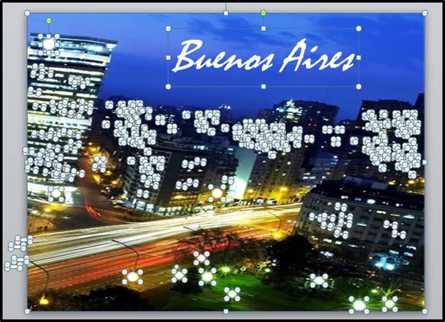 PowerPoint Animation City Night Scene Part 3 Step #7