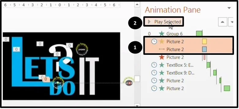 PowerPoint 2013 Upgrade #3 - Animation Preview Option 1
