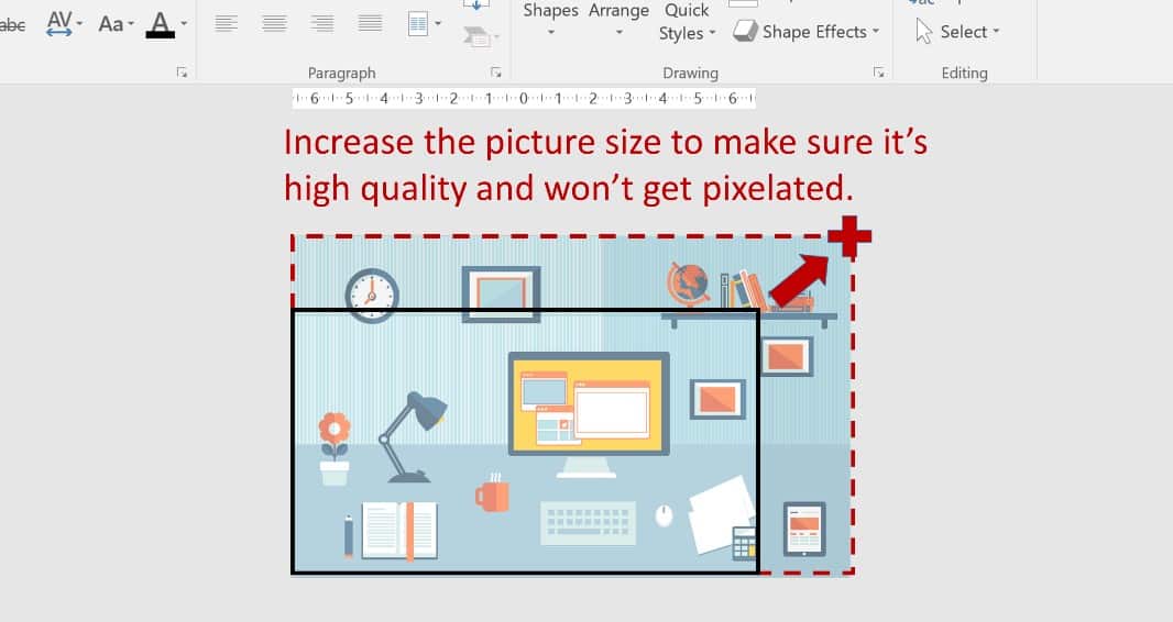 PowerPoint Morph Example Step 1.1