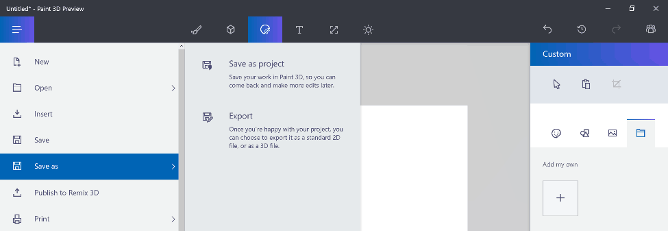 3D-Paint-PowerPoint-10-save-your-3D-project