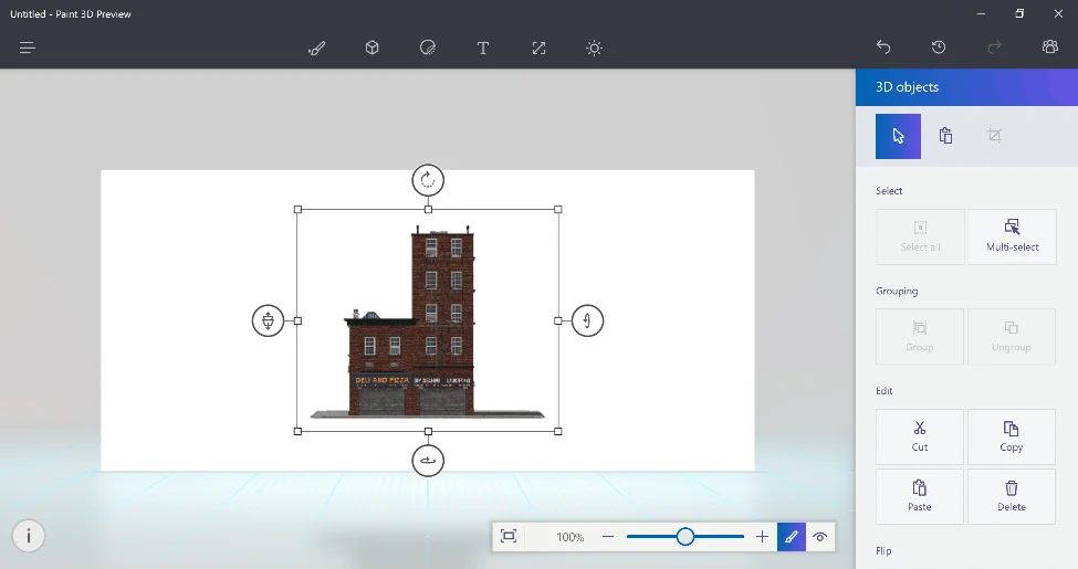 3D-Paint-PowerPoint-7-customize-the-3D-buiding