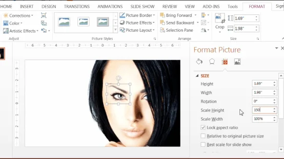 PowerPoint-Zoom-Step-1.11-scale-the-height-to-150
