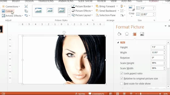 PowerPoint-Zoom-Step-1.13-navigate-to-the-color-options
