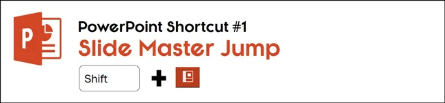 Hit the Shift key plus click the Normal icon to jump to the slide master view