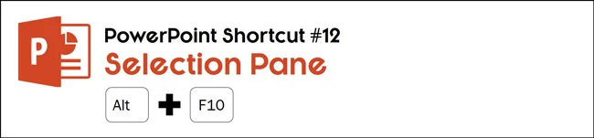 Hit Alt plus F10 on your keyboard to open the selection pane in PowerPoint