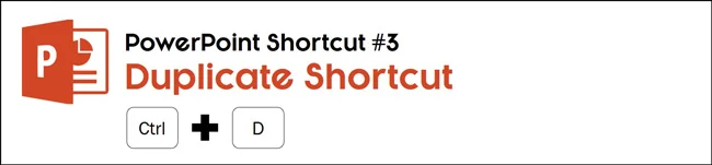 To duplicate an object in PowerPoint, select the object and hit control plus D on your keyboard