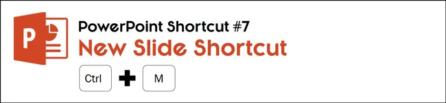 Hit control plus M to insert a new slide into your presentation
