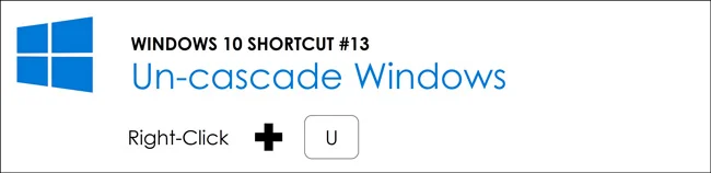 right click your task bar and hit U on your keyboard to un-cascade your windows