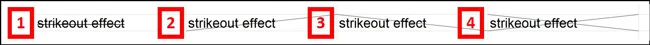 The four different ways you can strikeout text in Microsoft Excel
