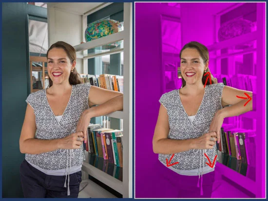 When using the remove background tool in PowerPoint, check your image to make sure that all of the aspect you want to keep are within the image