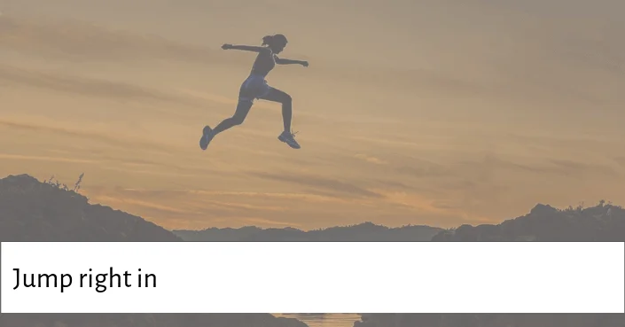 Instead of introducing your topic or introducing yourself, just jump right into the meat of your presentation
