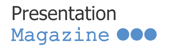Presentation Magazine logo, a place where you can find free backgrounds for your presentations