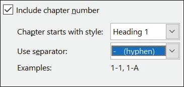 How to add page numbers in word with page number format dialog box