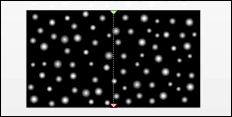 PowerPoint Falling Snow Animation Part 3 Step #1B - Adjust the motion path