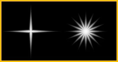 Shooting Star Animation Step 1 - 8 finished stars