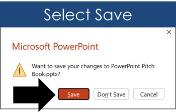 If you have unsaved work in your document, you will have chance to save your work when you use Alt F4 to close to the program