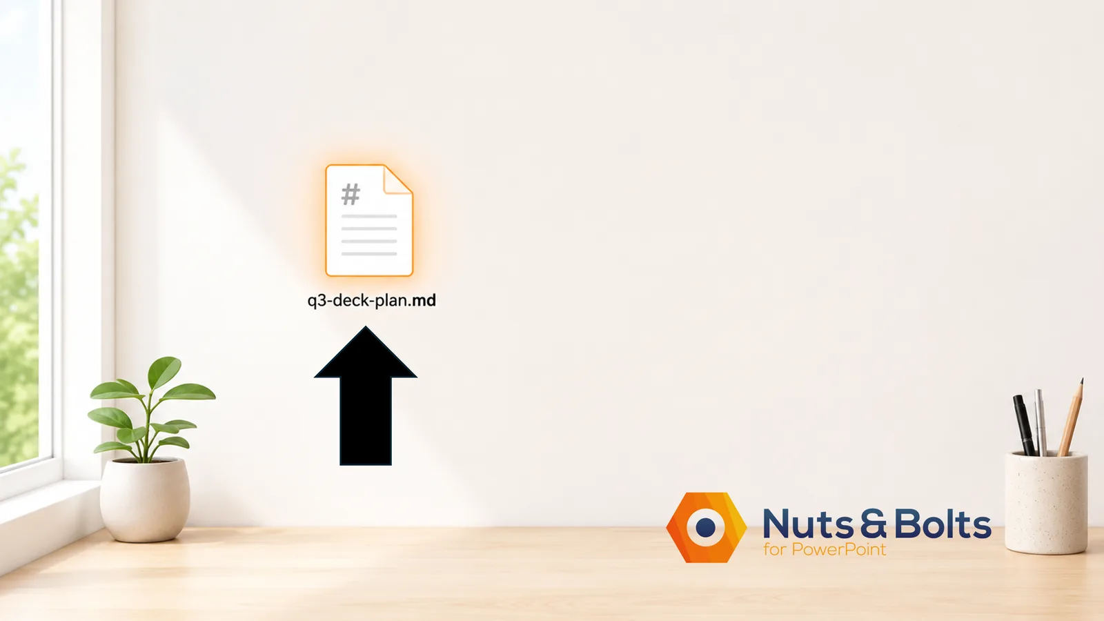 Example of what a file looks like with the .md file type at the end of it